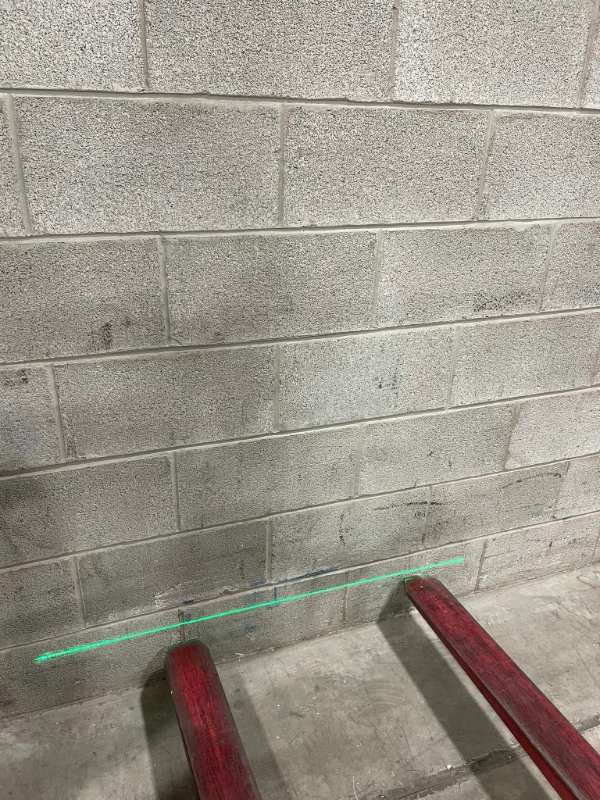 Forklift Tine Alignment System