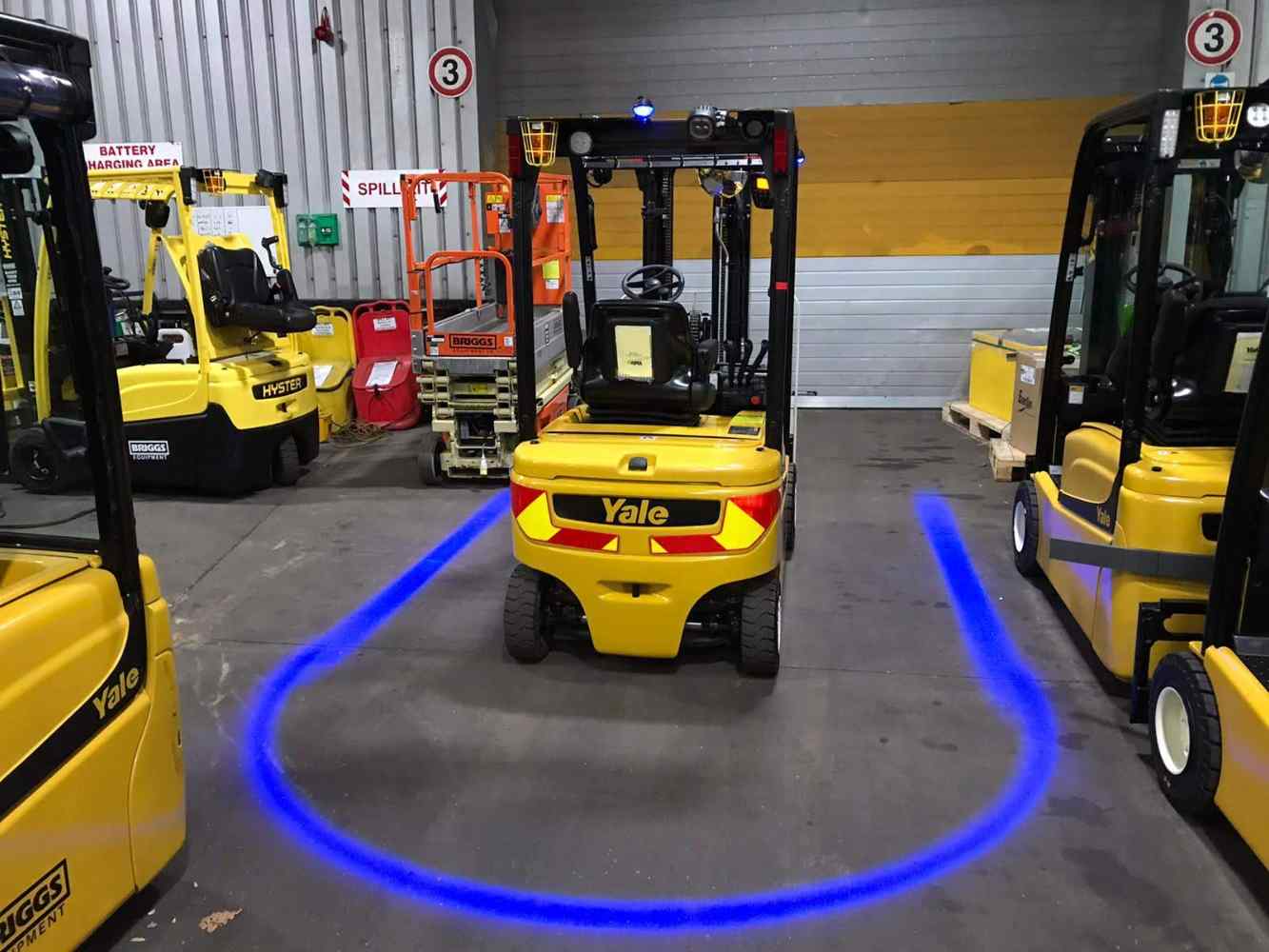 ForkCast - Forklift Arc blue