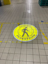 SafetyCast Pedestrian Awareness Sign